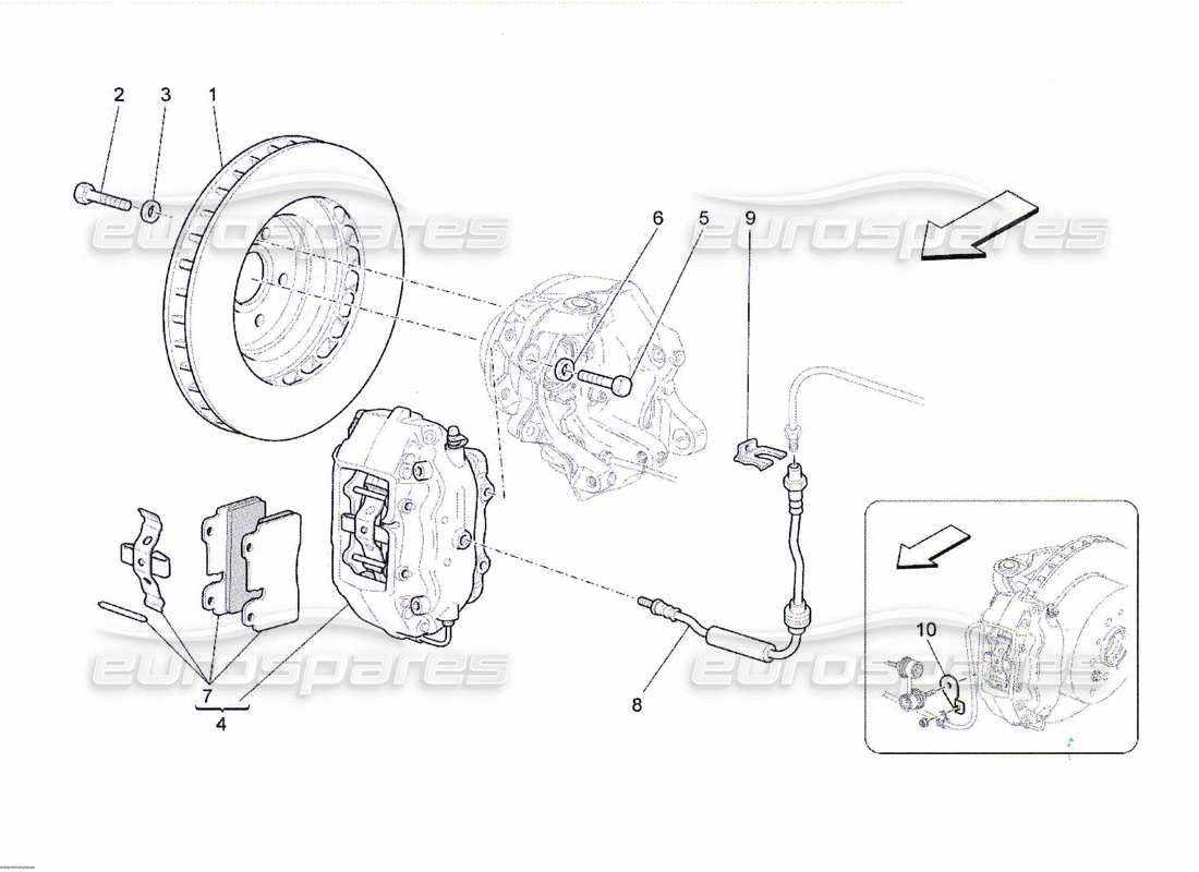 diagramma della parte contenente il codice parte 226345
