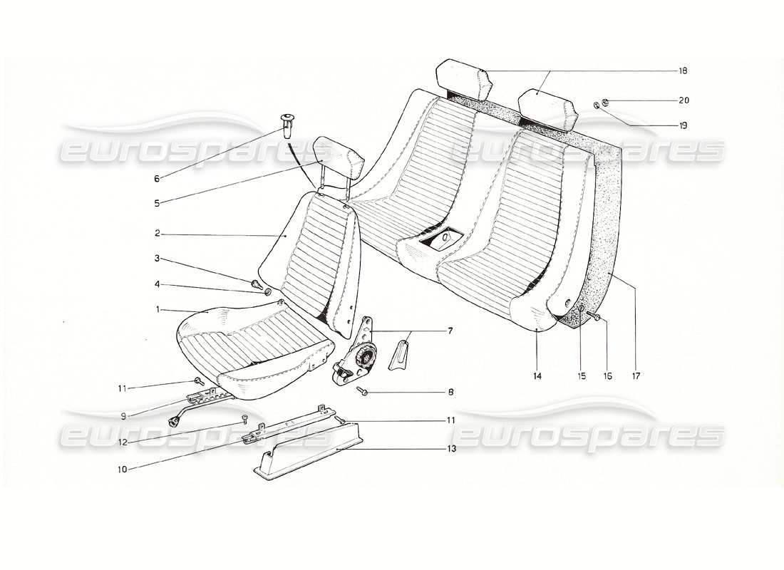 diagramma della parte contenente il codice parte 40210007