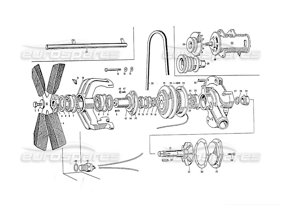 diagramma della parte contenente il codice parte csc 45702