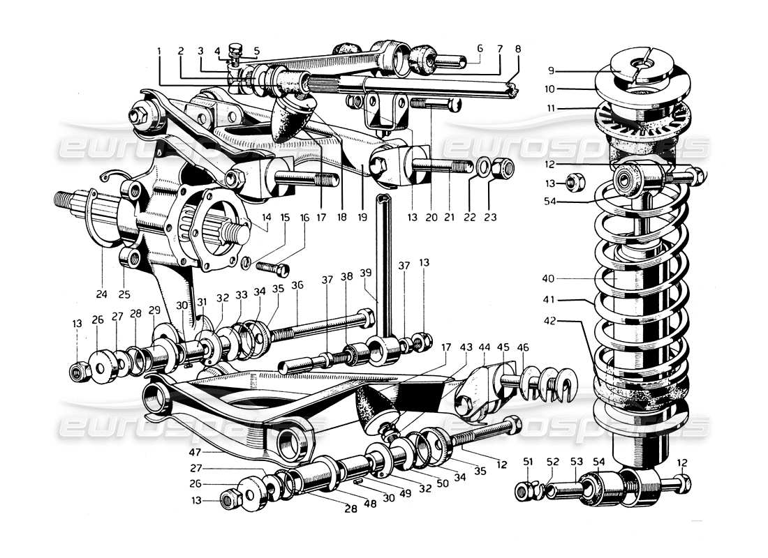 diagramma della parte contenente il codice parte 600821