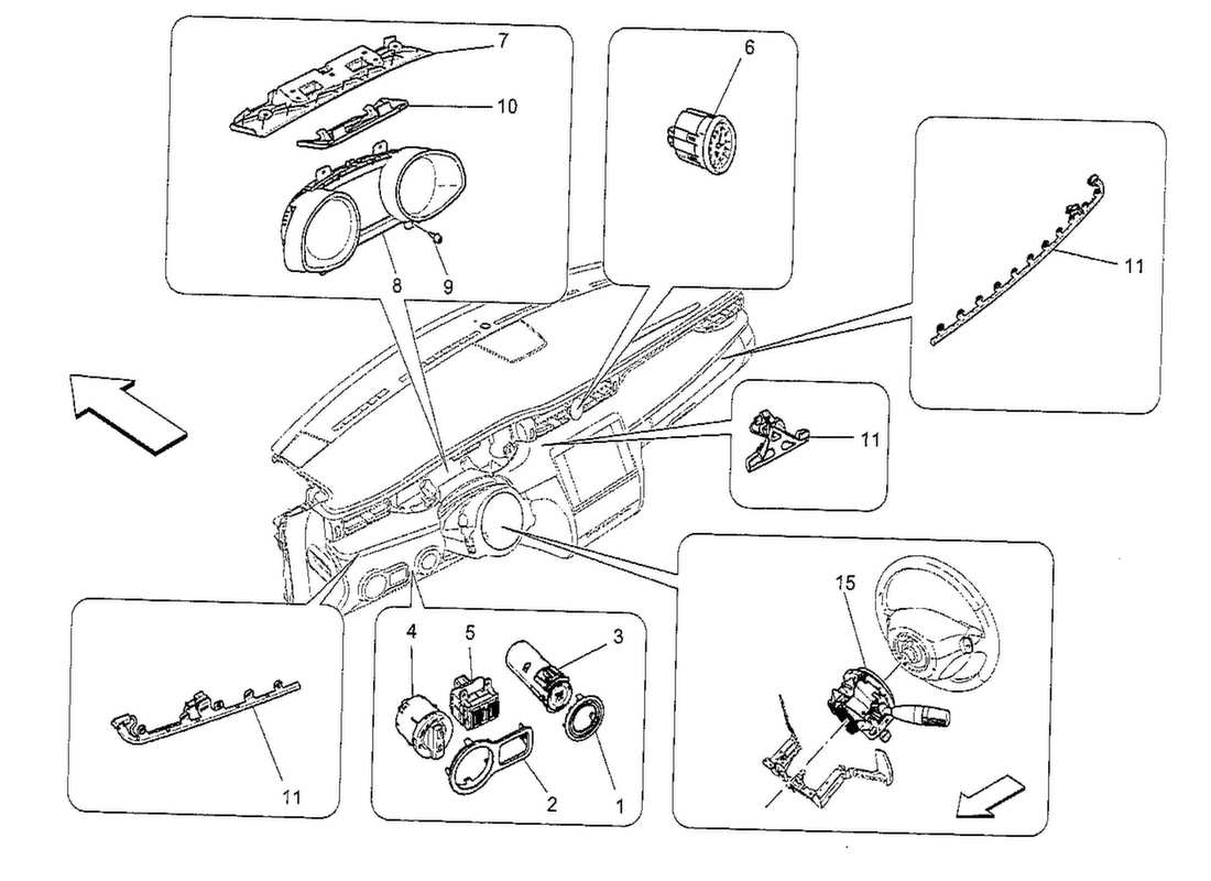 diagramma della parte contenente il codice parte 670030593