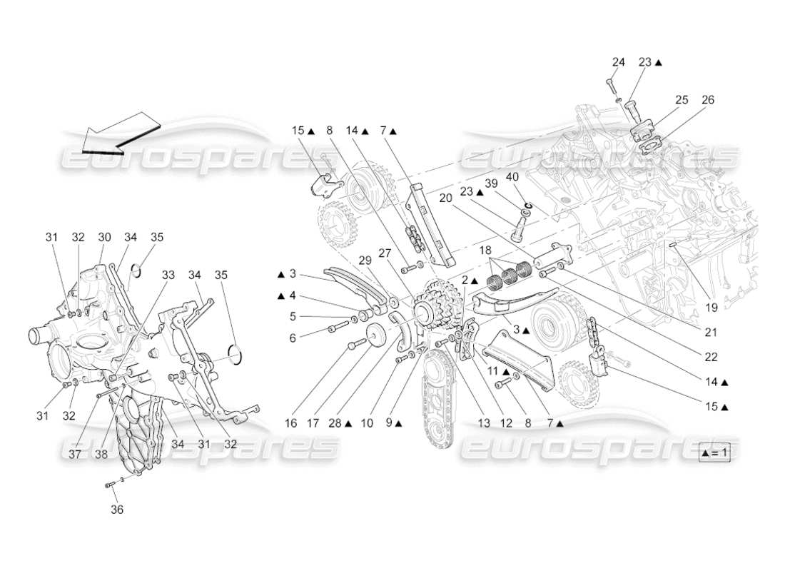 diagramma della parte contenente il codice parte 183010