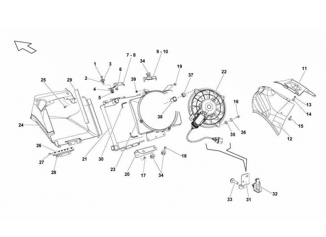 diagramma della parte contenente il codice parte n0115484