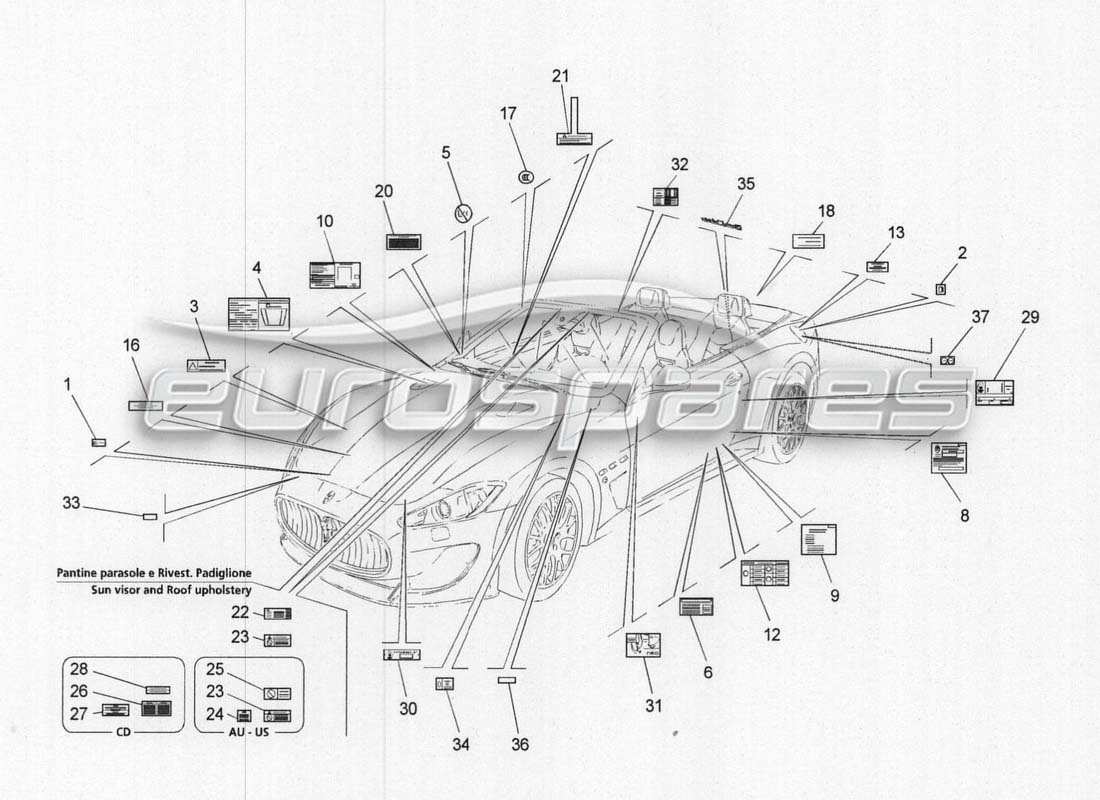 diagramma della parte contenente il codice parte 809349..