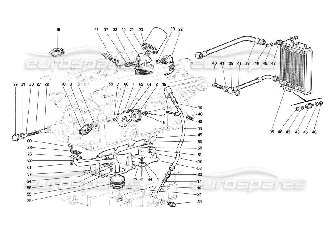 diagramma della parte contenente il codice parte 15996411