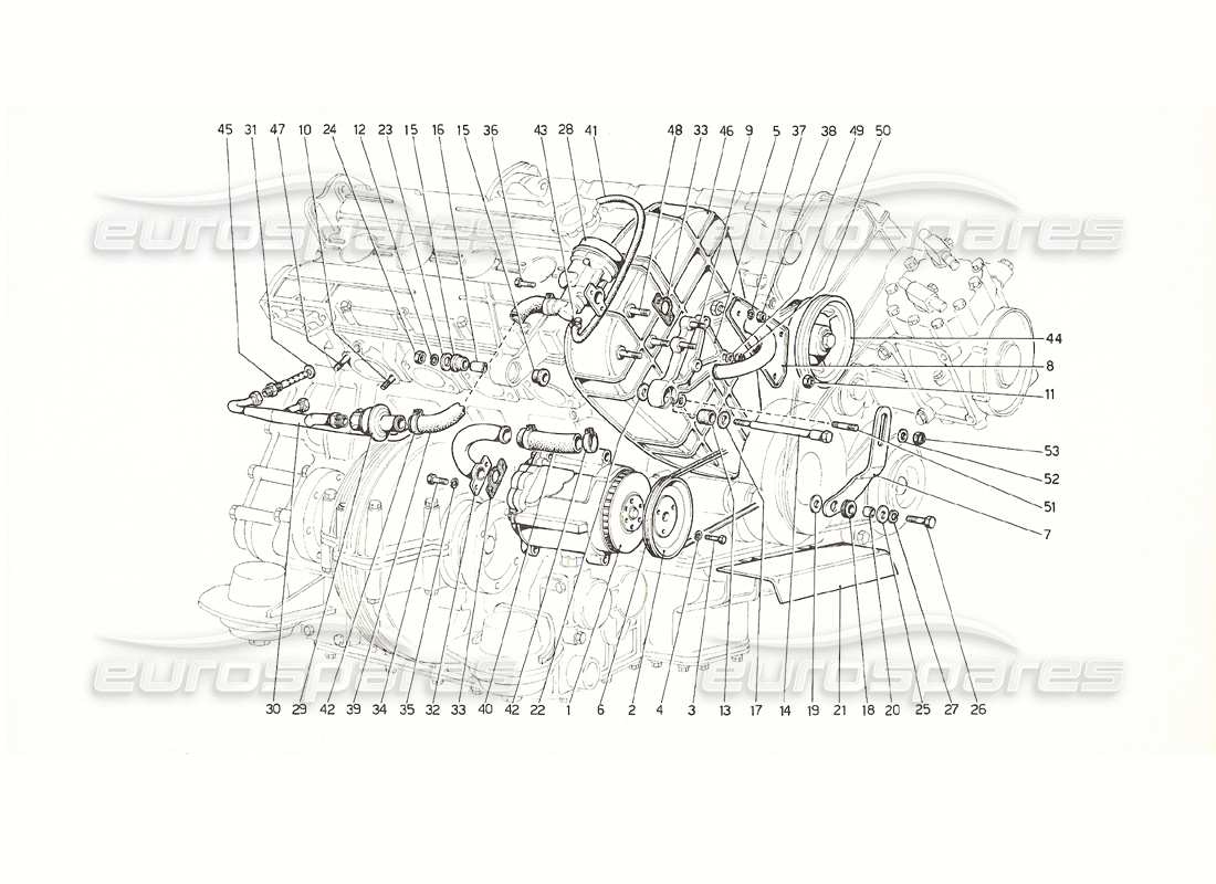 diagramma della parte contenente il codice parte 12642020