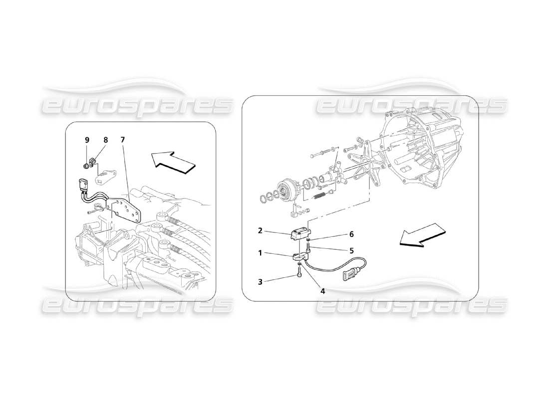 maserati qtp. (2003) 4.2 controlli elettronici della frizione per lo schema delle parti del cambio f1