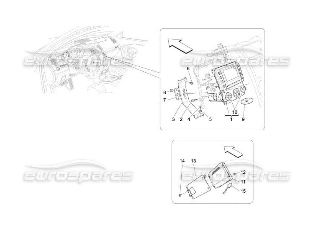 maserati qtp. (2005) 4.2 diagramma delle parti del sistema it