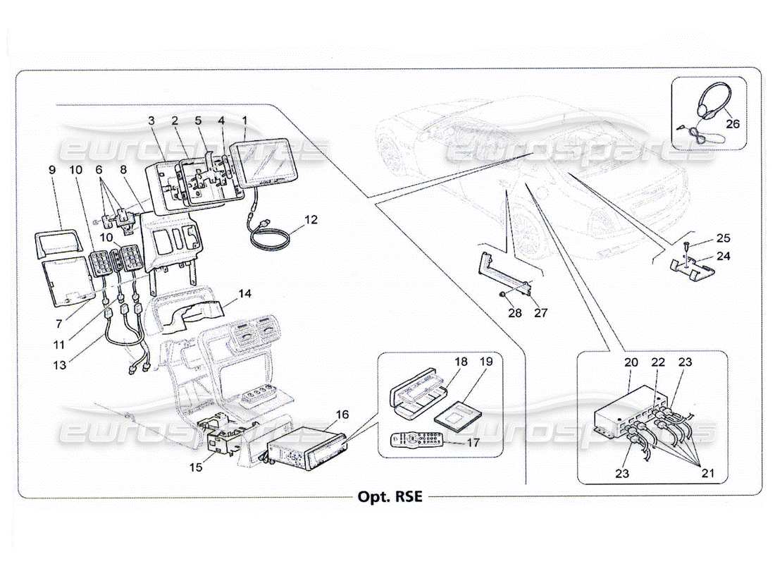 maserati qtp. (2010) 4.2 sistema informatico diagramma delle parti