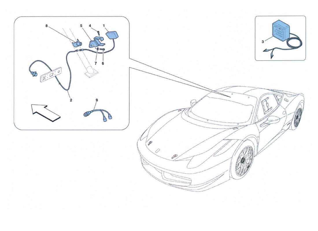 ferrari 458 challenge acquisizioni dati parte diagramma