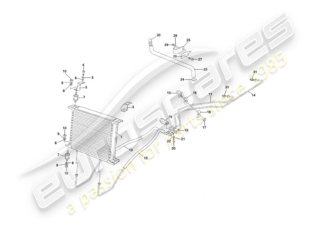 diagramma della parte contenente il codice parte 697067