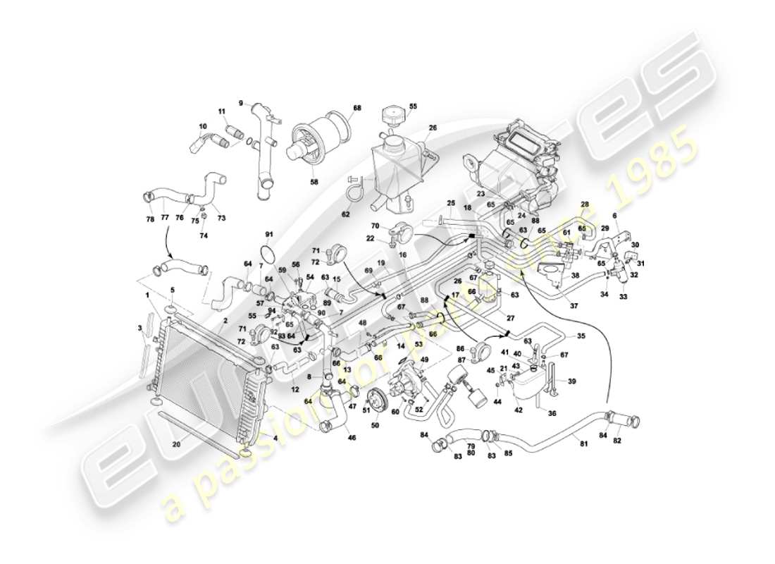 diagramma della parte contenente il codice parte 32-85116