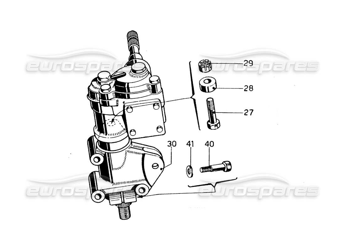 ferrari 275 gtb/gts 2 cam pneumatici - ruote - albero - diagramma delle parti dei modelli con guida a sinistra