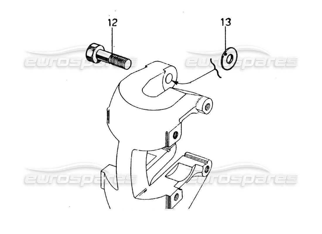 ferrari 275 gtb/gts 2 cam pinze anteriori - posteriori e meccanismo del freno a mano - diagramma delle parti dei modelli con guida a destra