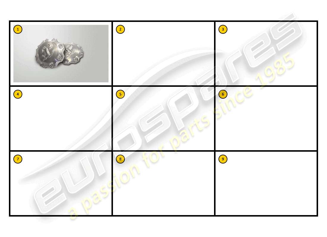 ferrari ff (accessories) corse - vano motore diagramma delle parti
