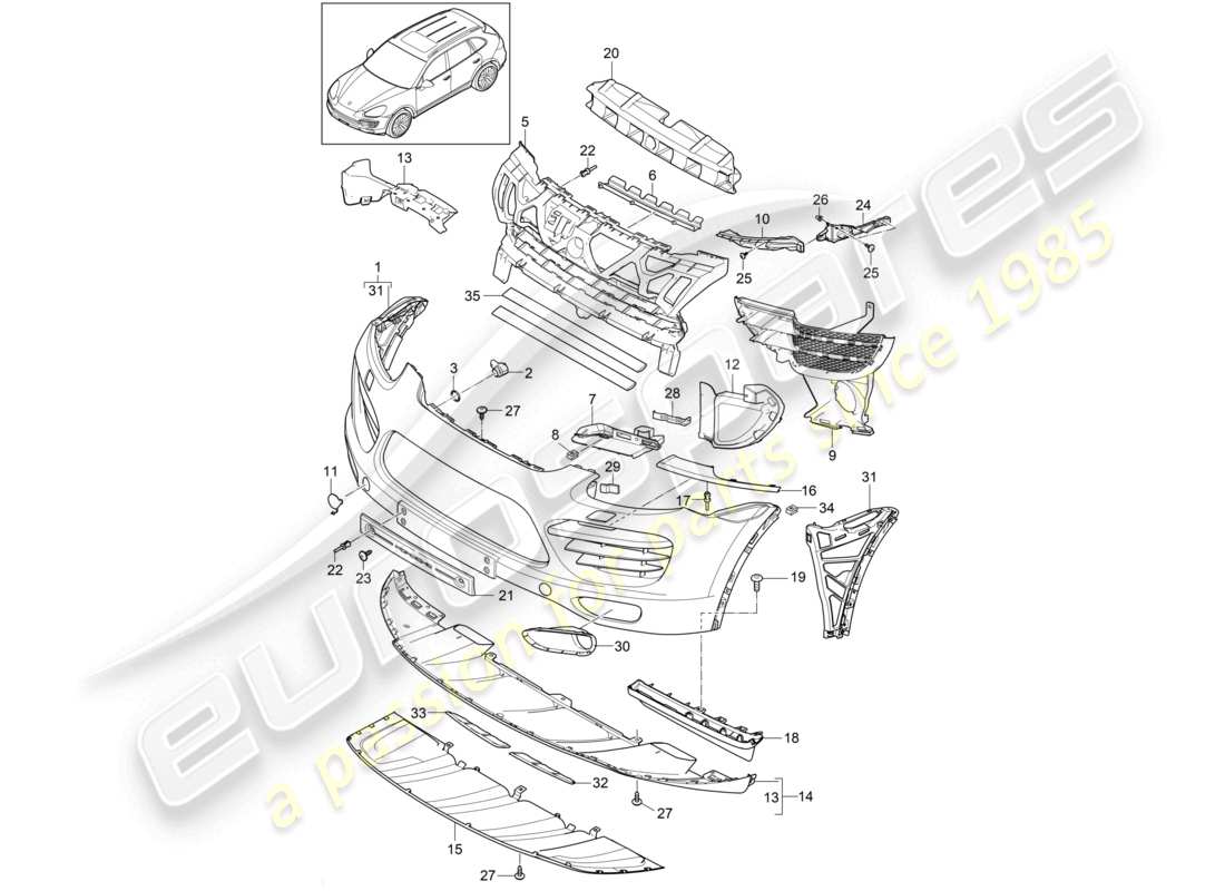 diagramma della parte contenente il codice parte 95850583300