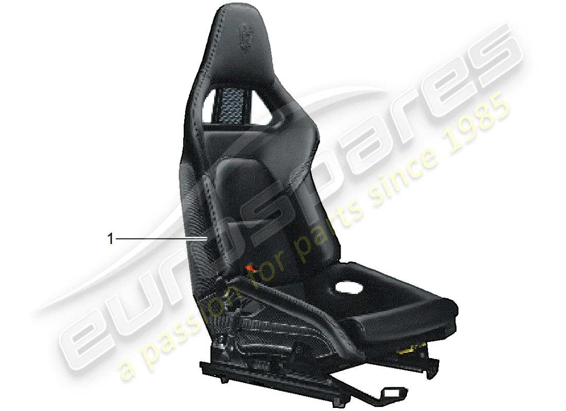 porsche 2013 (tequipment 98x/99x) posto a sedere diagramma delle parti