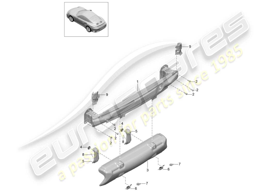 diagramma della parte contenente il codice parte 99150563901