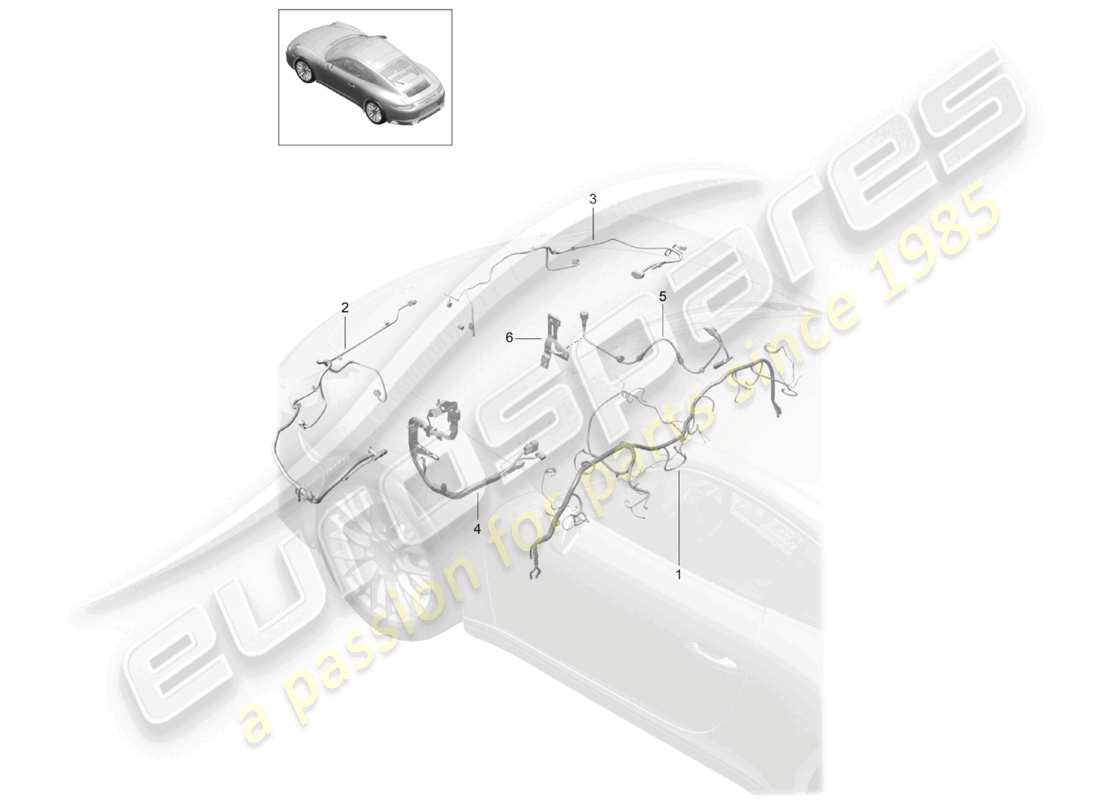 diagramma della parte contenente il codice parte 9p1972156a
