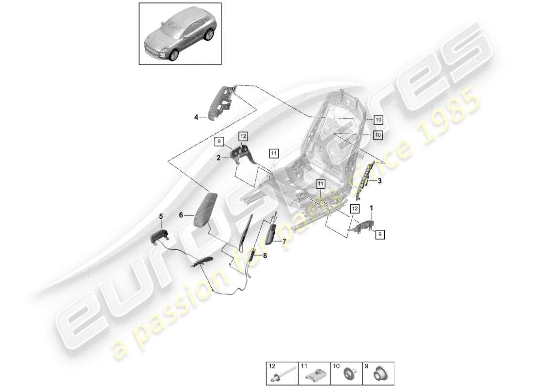 diagramma della parte contenente il codice parte wht003301
