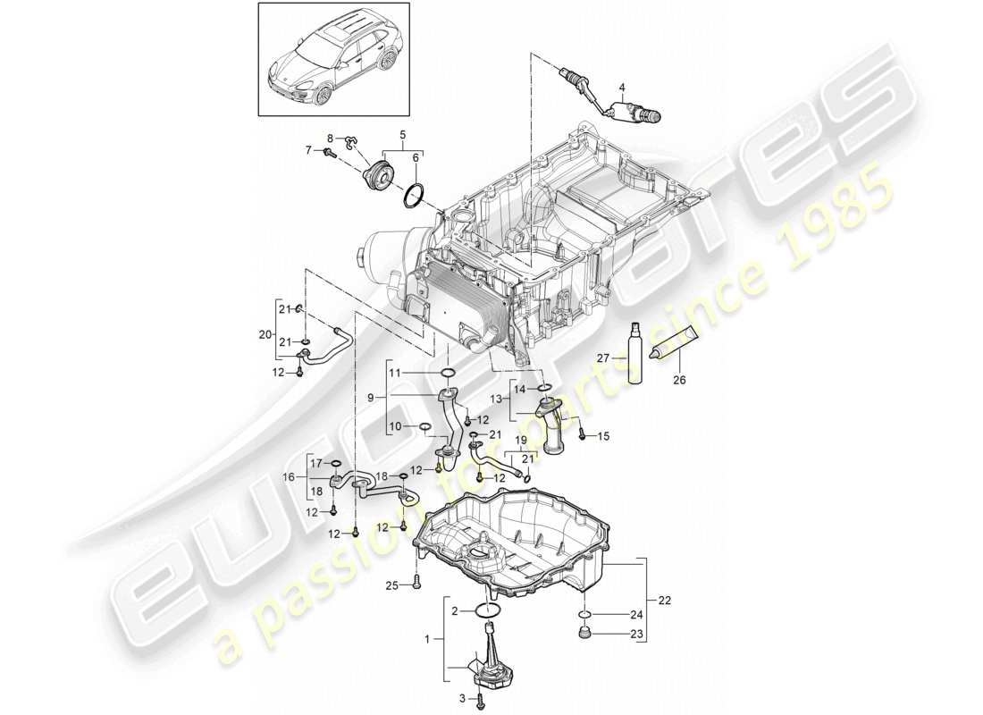 diagramma della parte contenente il codice parte 94610703750