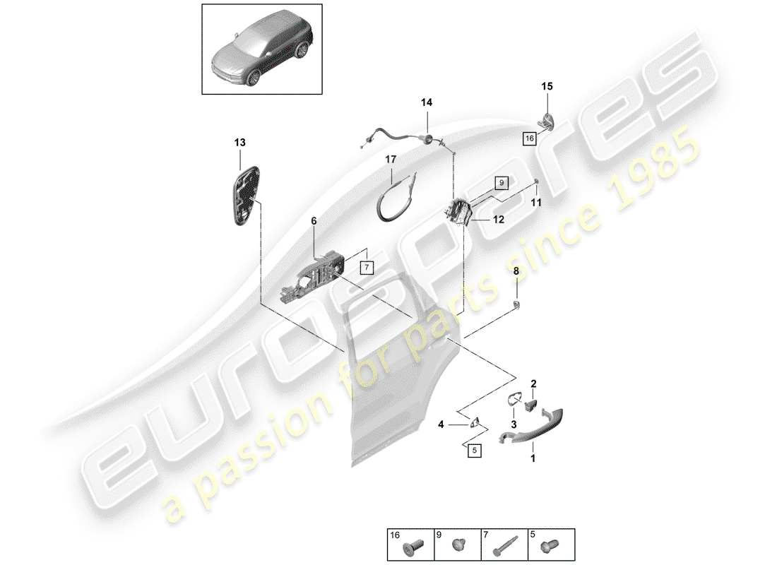 diagramma della parte contenente il codice parte 9a783911600