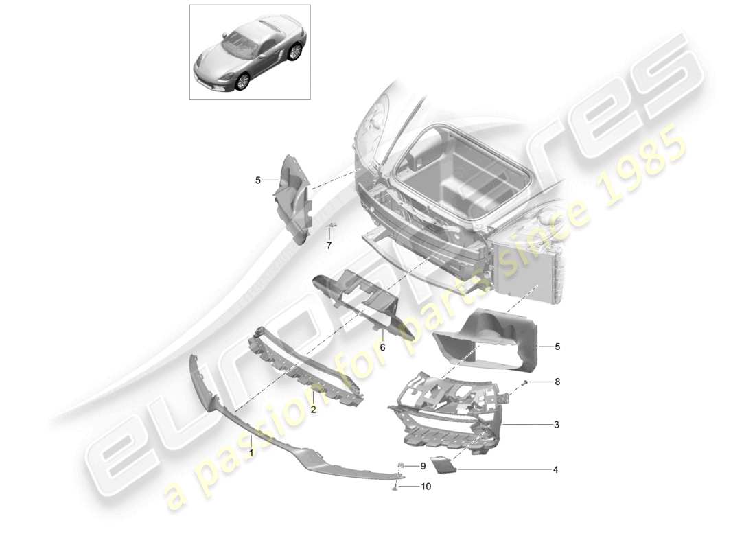 diagramma della parte contenente il codice parte 982121736a ok1
