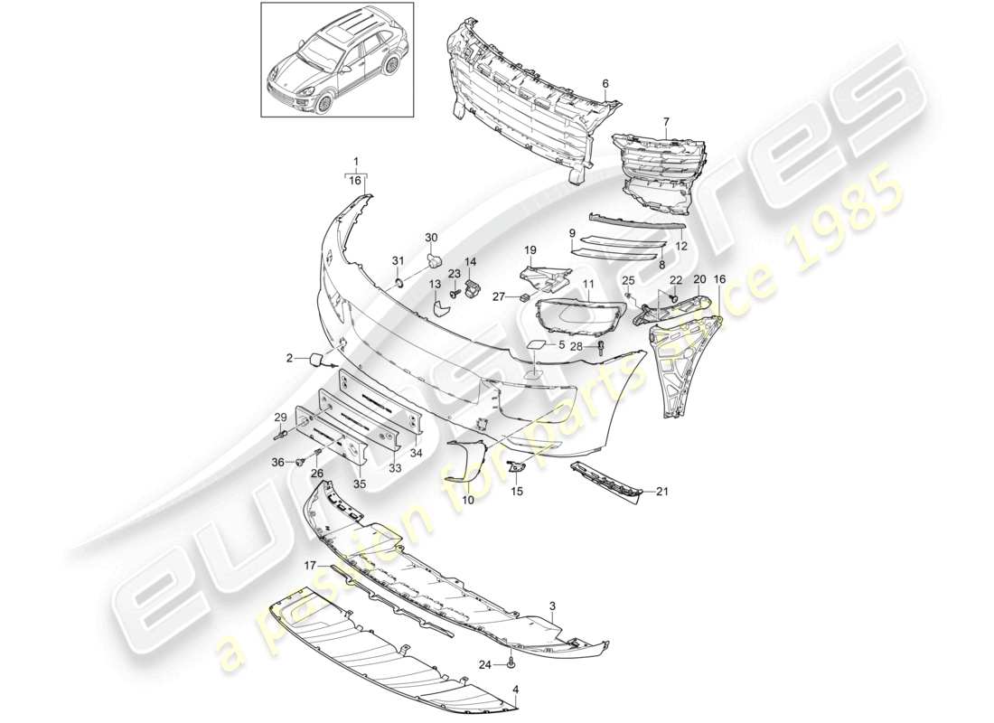 diagramma della parte contenente il codice parte 958505683559b9