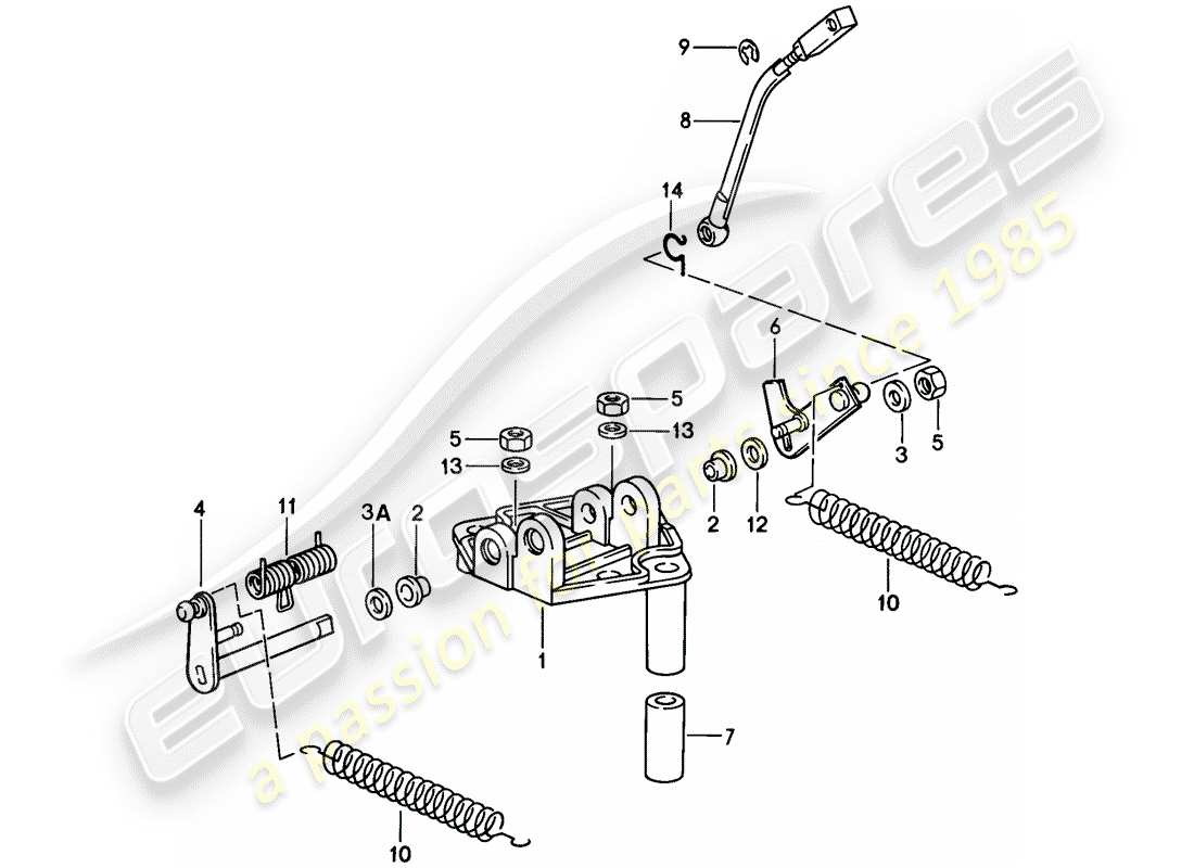 diagramma della parte contenente il codice parte 93011014805