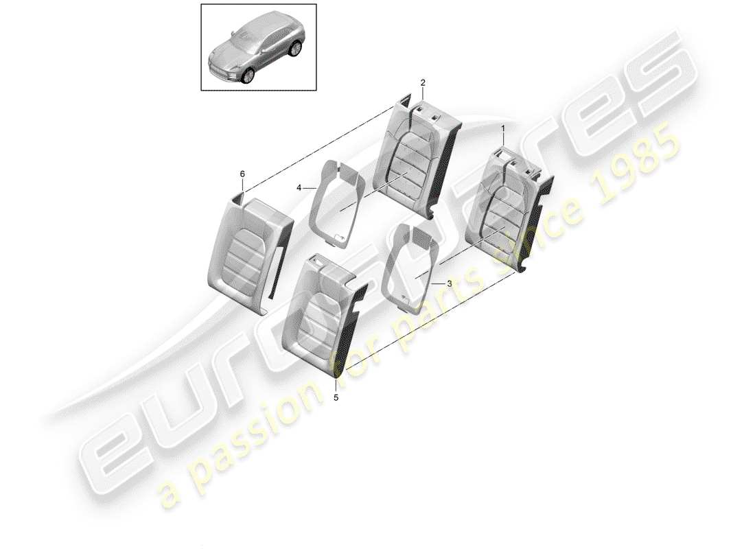 diagramma della parte contenente il codice parte 95b963567b