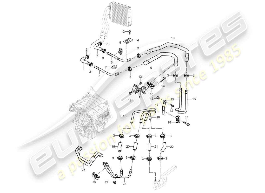 diagramma della parte contenente il codice parte 95557268800