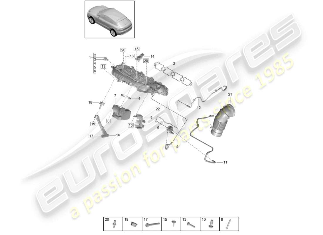 diagramma della parte contenente il codice parte 9a7133062a