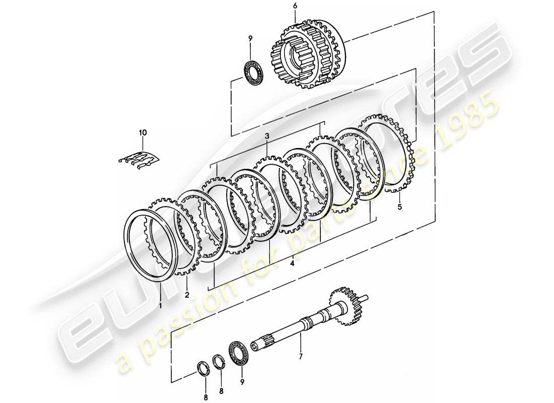 diagramma della parte contenente il codice parte 1269930315