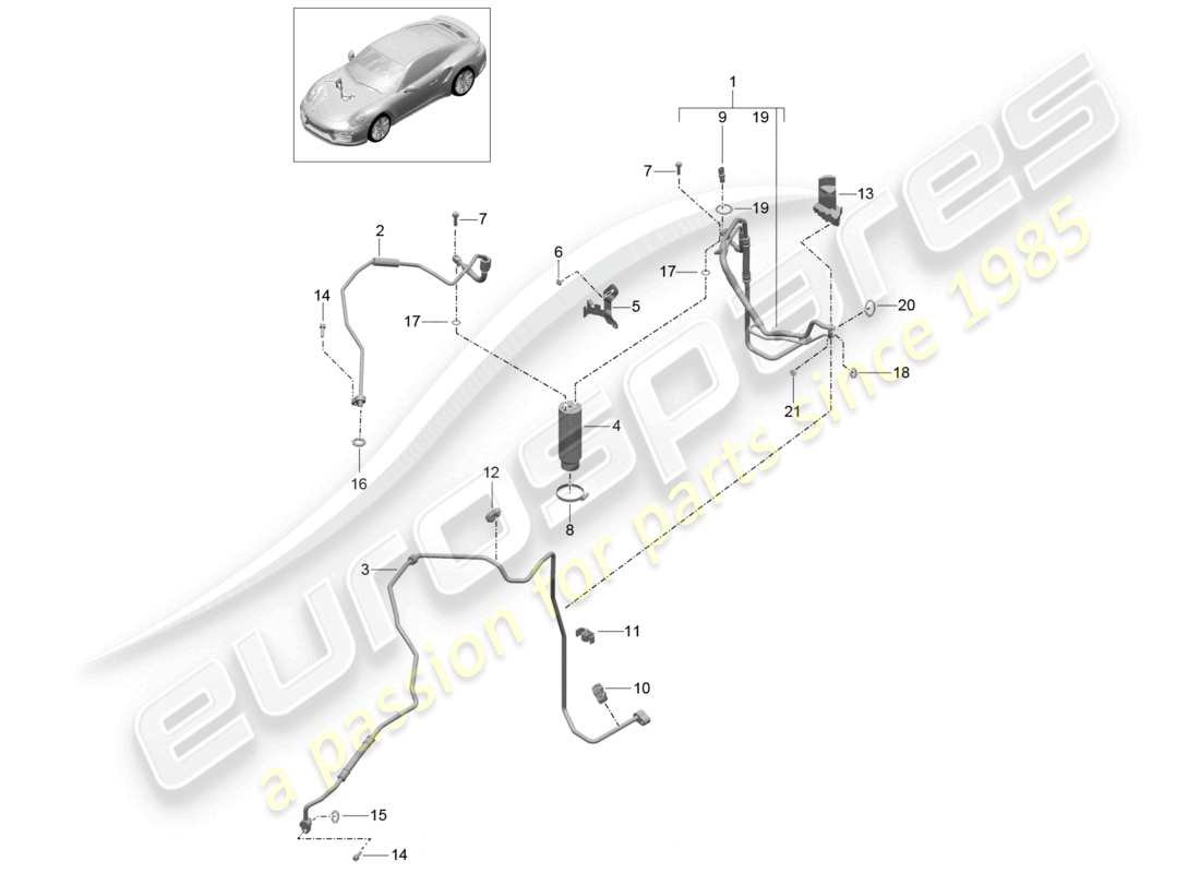 diagramma della parte contenente il codice parte 99157309404