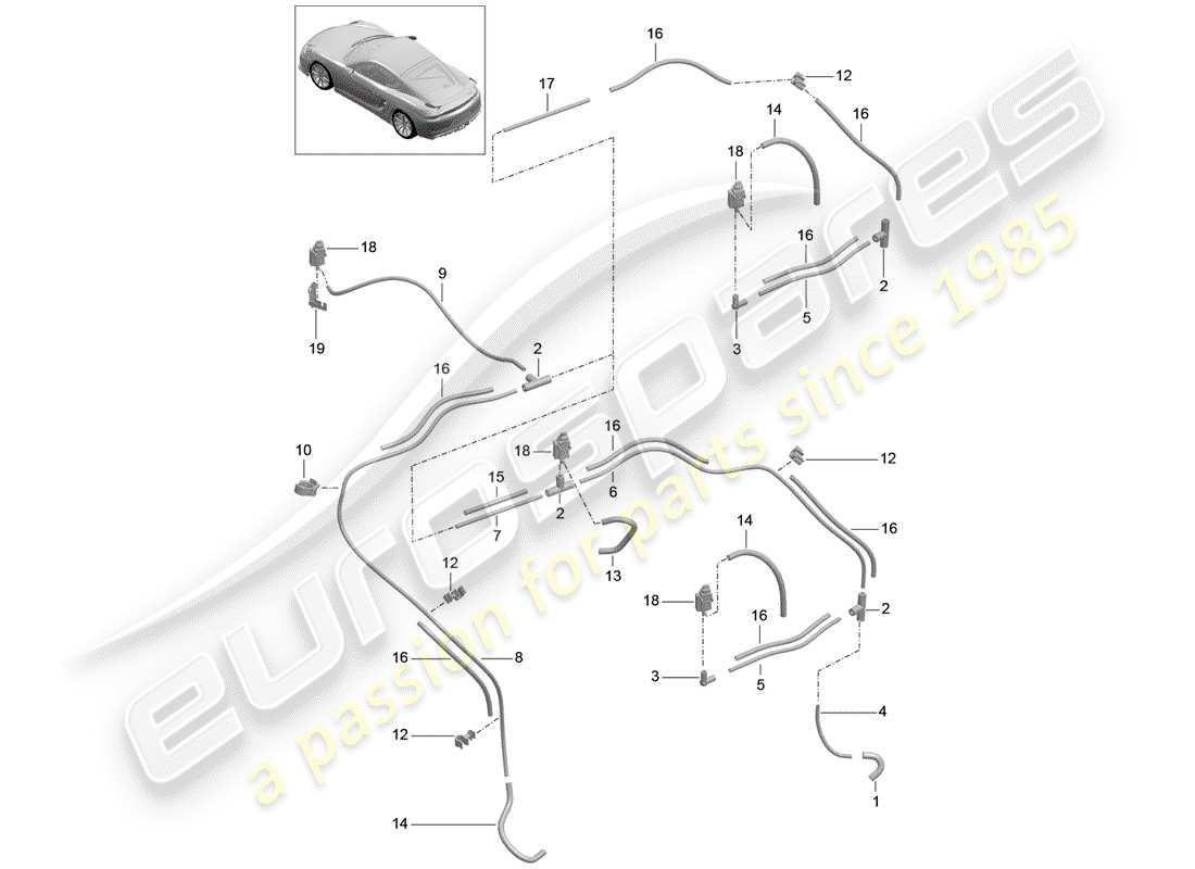 diagramma della parte contenente il codice parte 99918147440
