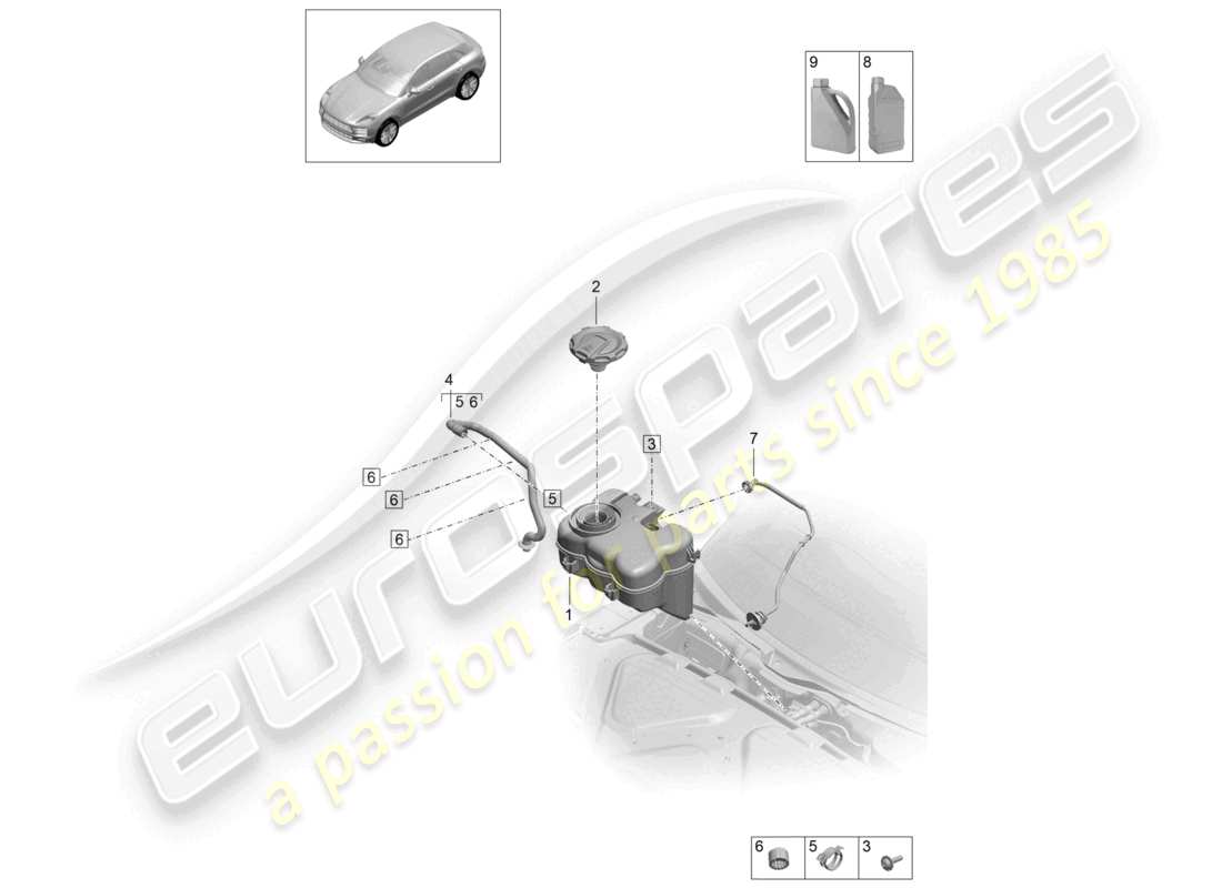 diagramma della parte contenente il codice parte 95b121071a