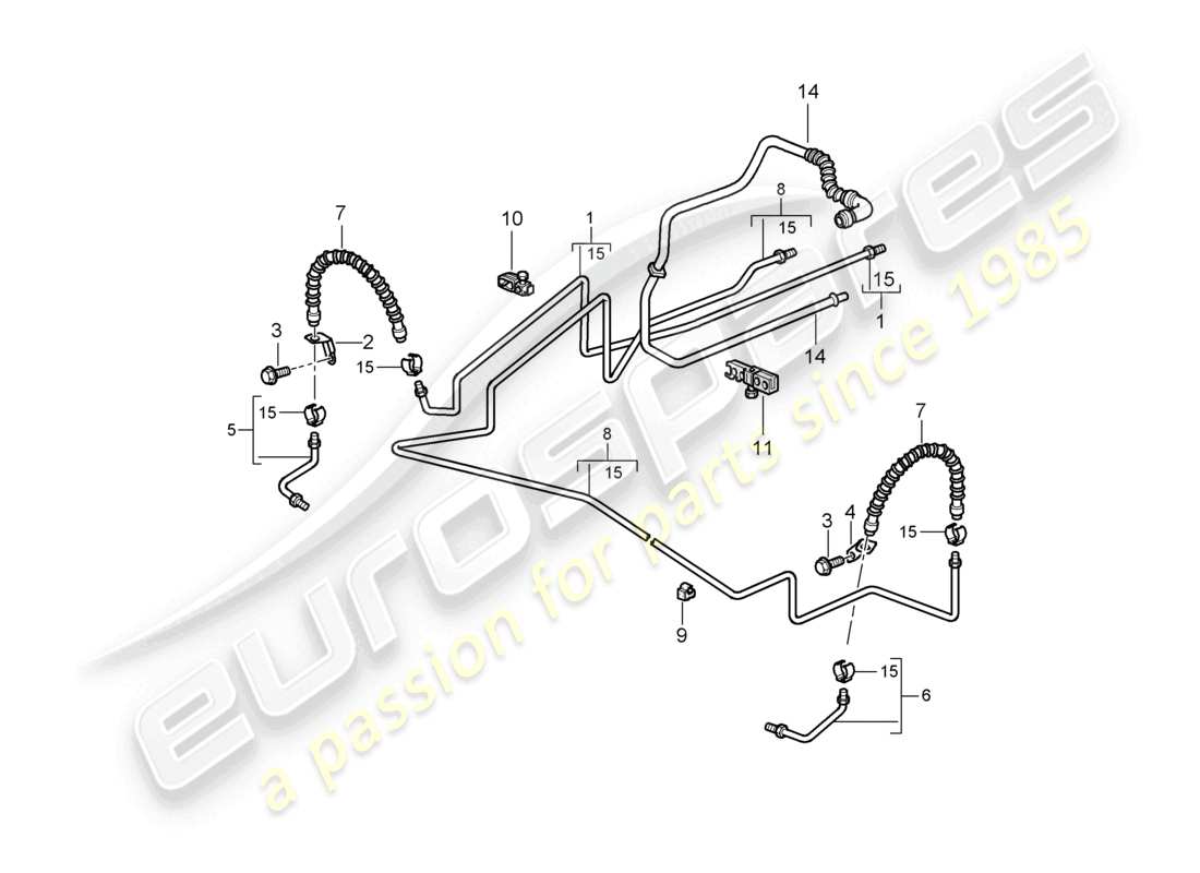 diagramma della parte contenente il codice parte 98735557501