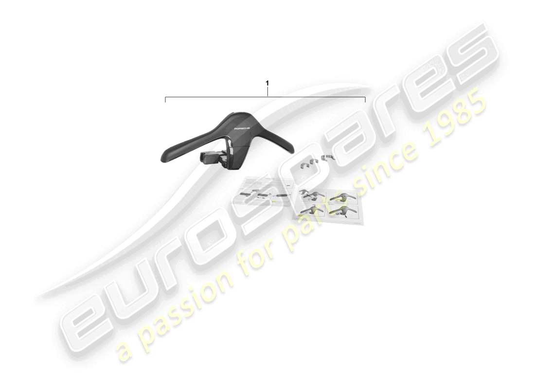 porsche 2003 (cayenne e1 9pa) gruccia 9pa, 9pa1 diagramma delle parti