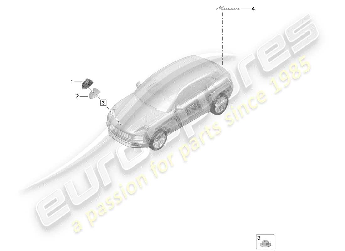 diagramma della parte contenente il codice parte wht004974