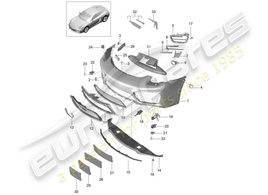diagramma della parte contenente il codice parte 98150553500