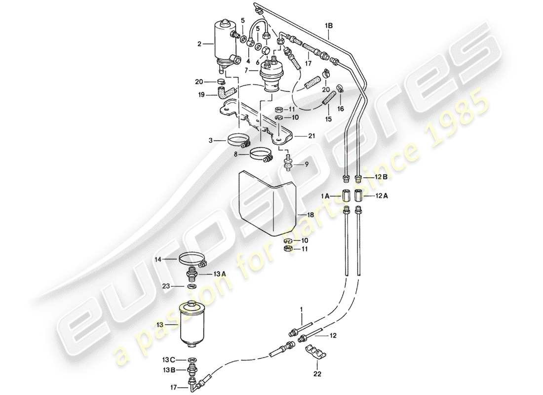 diagramma della parte contenente il codice parte 810906219a