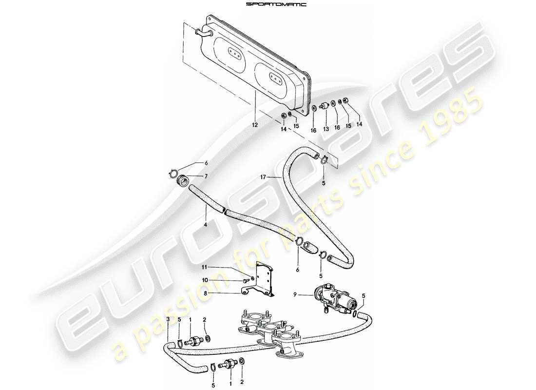 diagramma della parte contenente il codice parte 91411603310