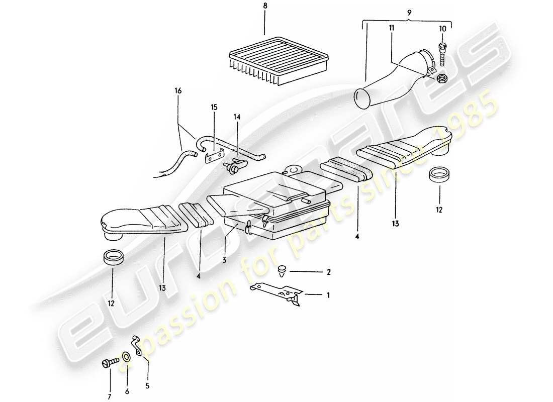 diagramma della parte contenente il codice parte 021129623