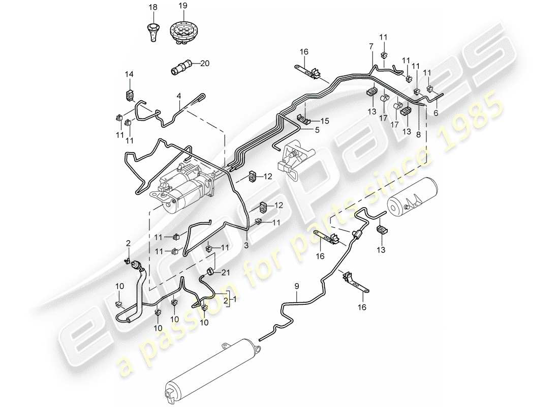 diagramma della parte contenente il codice parte 95535804511