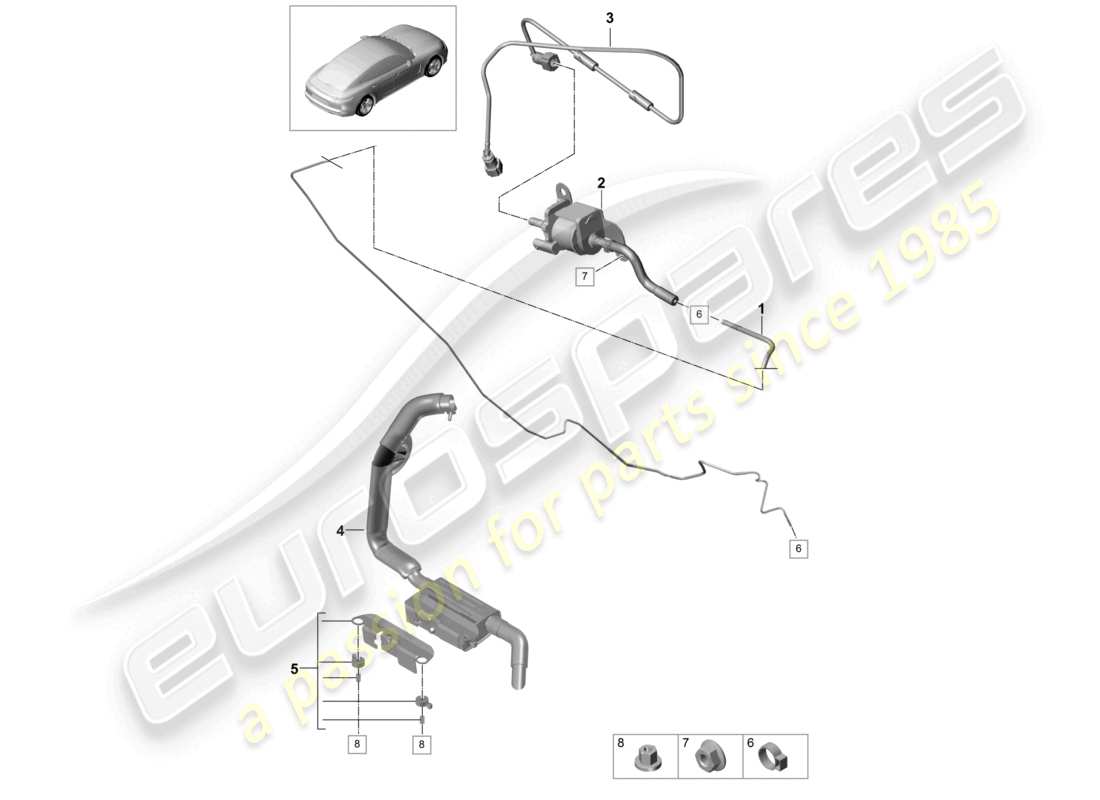 diagramma della parte contenente il codice parte 971261173b