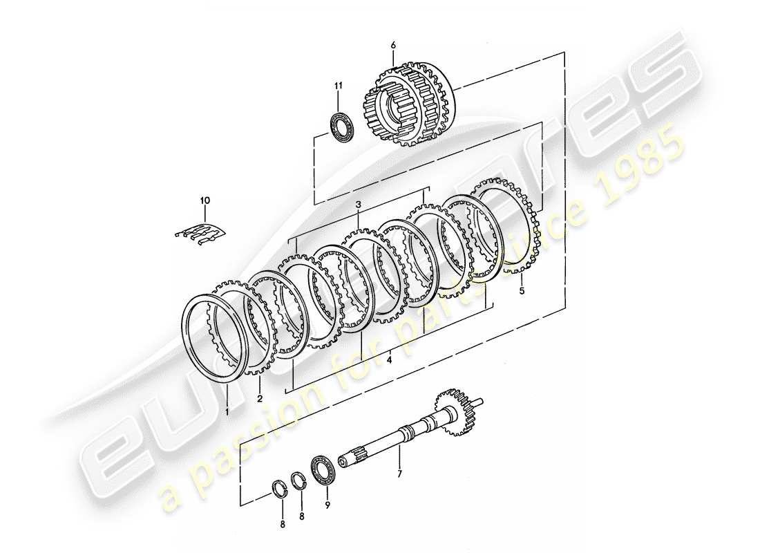 diagramma della parte contenente il codice parte 1262720055