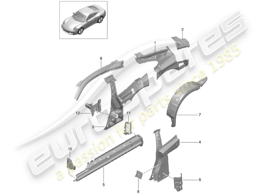 diagramma della parte contenente il codice parte 99150239100