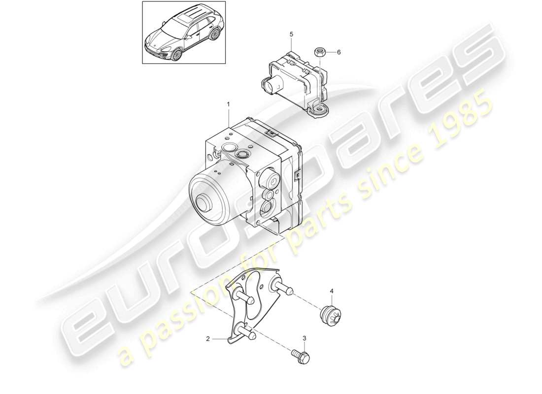 diagramma della parte contenente il codice parte 95835595510