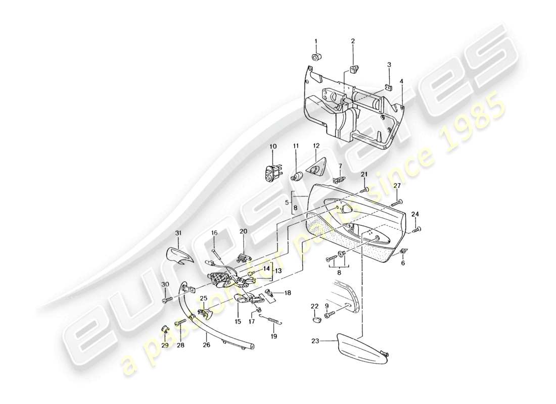 diagramma della parte contenente il codice parte 98655598804g11