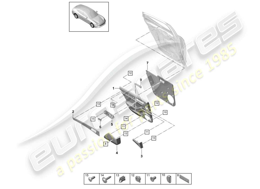 diagramma della parte contenente il numero parte 971867211j dsp